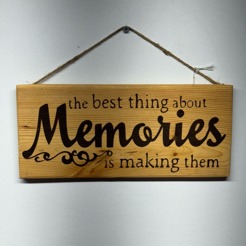 The best thing about memories